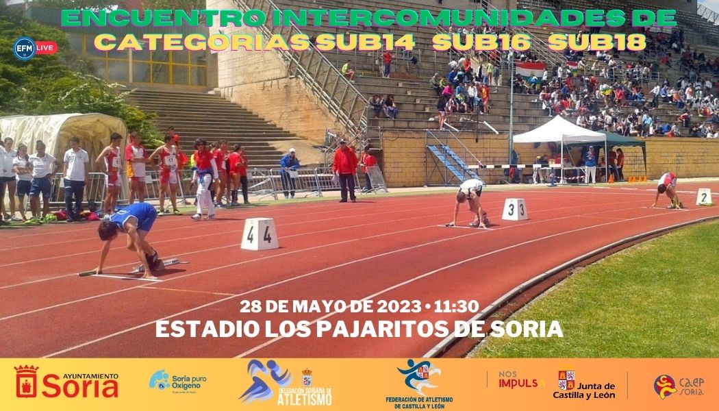 Soria Epicentro del Atletismo en el Encuentro Intercomunidades 2023